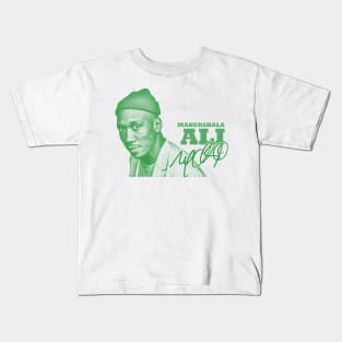 Mahershala Ali - greensolid Kids T-Shirt